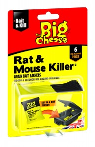 RAT & MOUSE KILLER GRAIN BAIT SACHET 25g